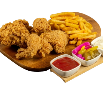 نصف فروج بروستد وجبة