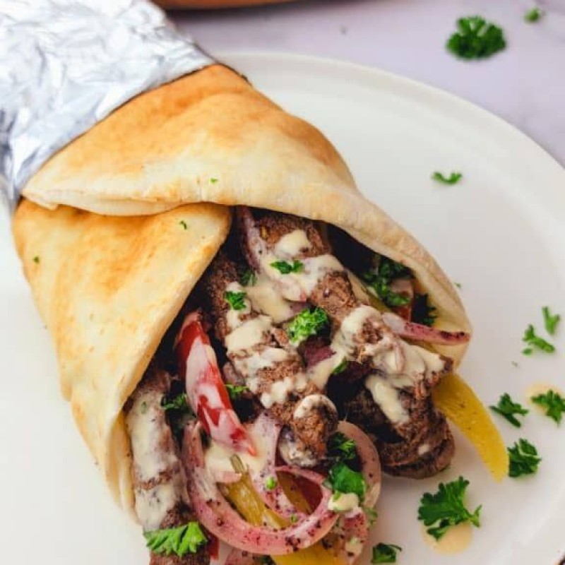 Shawarma Meat Sandwich