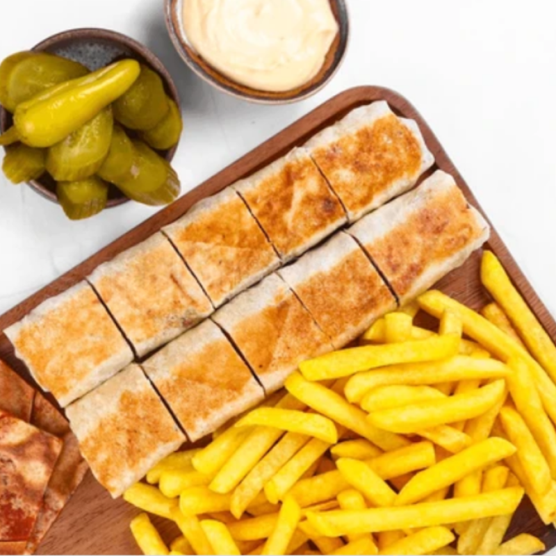 Shawarma Chicken Sandwich Meal