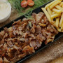 Shawarma Meat Sandwich Medium Plate Meal