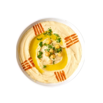 Hummus With Tahini Plate