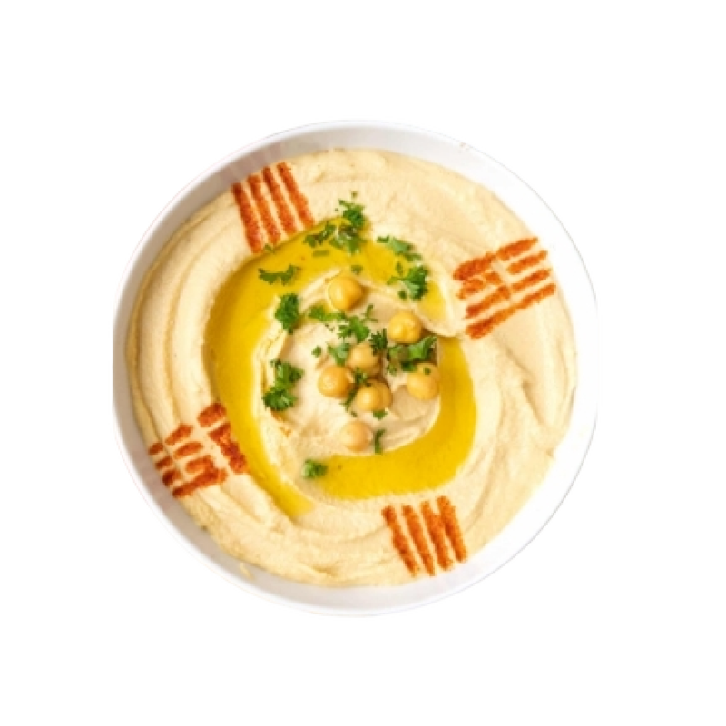 Hummus With Tahini Plate
