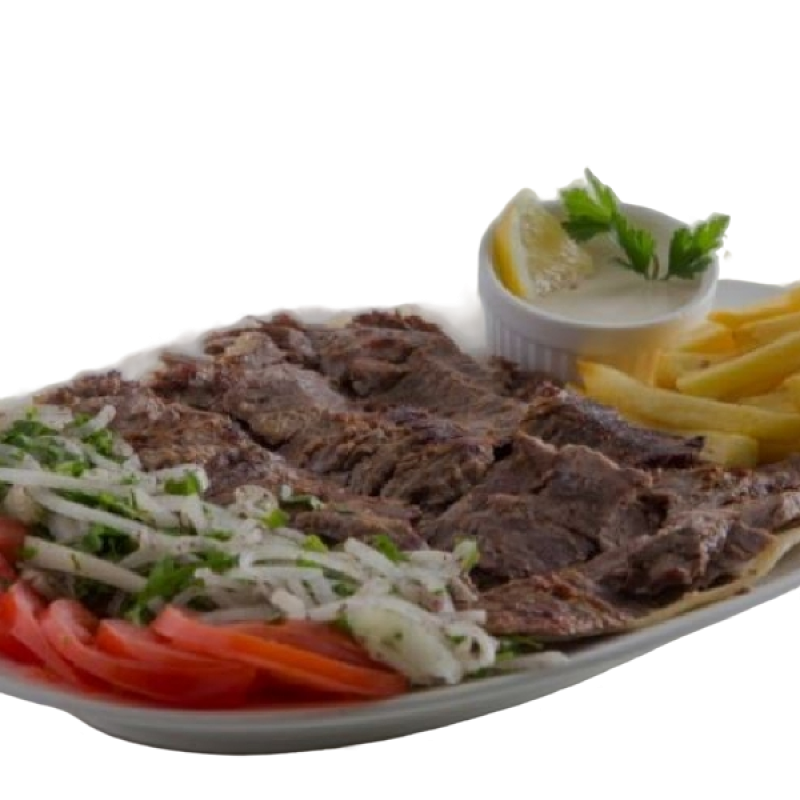 Meat Shawarma and Our Special Rice Meal
