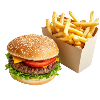 بيف برغر ( برغر لحمة) وجبة