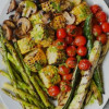Mixed vegetable plate (grilled/boiled)